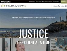 Tablet Screenshot of brill-legal.com
